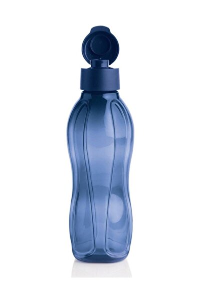 Tupperware زجاجة مياه إيكو سعة 1 لتر باللون الأزرق الداكن