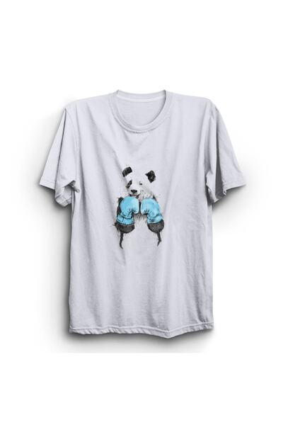 The Fame Boxer Bear, Boxing Bear, Box, Box, Tricou unisex 100% bumbac