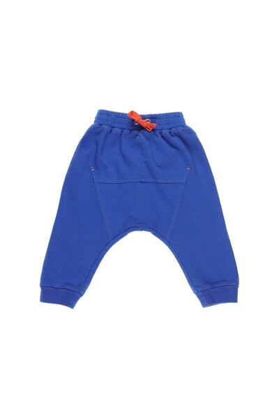 Panço Ozdobné šněrovací tepláky Shalwar se síťovými průstřihy