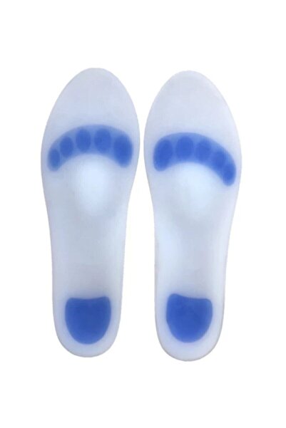 Morcivert Tam Ortopedik Anatomik Silikon Ayakkabı Tabanlığı Topuk Dikeni Tabanlık