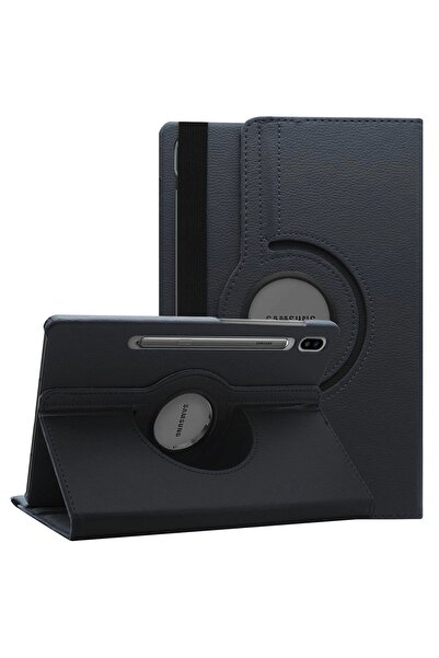 Microsonic Samsung Galaxy Tab S8 Plus X800 Uyumlu  Kılıf 360 Rotating Stand D...