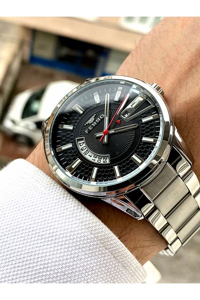 FERRO Original Steel Men's Watch + Bracelet Gift