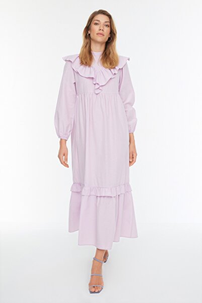 Trendyol Modest Dress - Purple - A-line