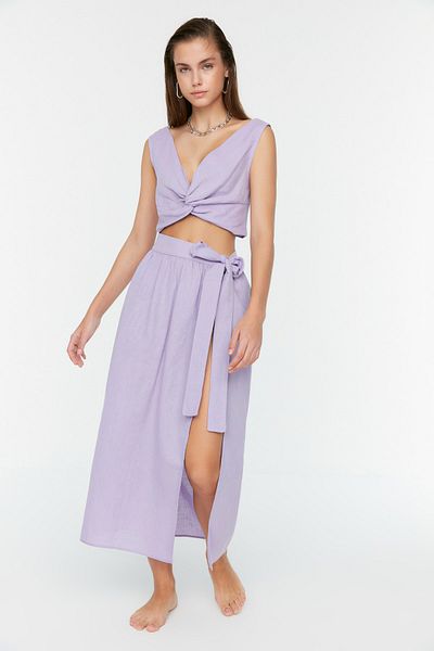 Trendyol Collection Zweiteiler - Lila - Relaxed Fit