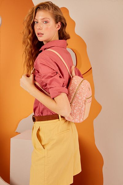 Pierre Cardin Orange Women's Backpack 05PO22Y1641
