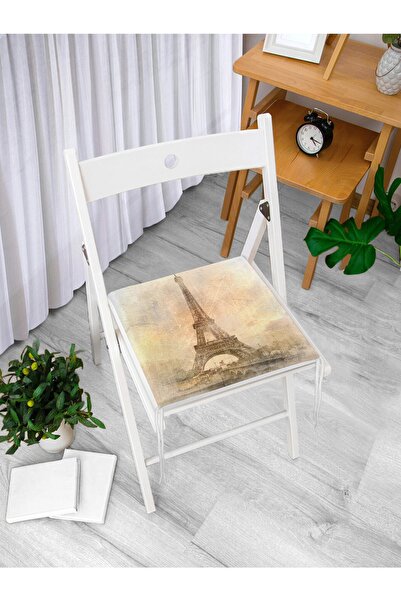 Realhomes Jastuk za stolicu sa digitalnim štampanjem i zatvaračem, dizajniran...