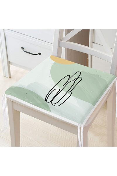 Realhomes Soft Renkli Onedraw Çizimli Dijital Baskılı Modern Fermuarlı Sandal...