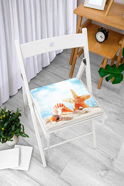 Realhomes Morska zvezda na plaži, specijalni dizajn, digitalno štampani moder...