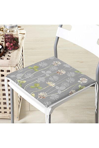 Realhomes Сучасна подушка для стільця з цифровим принтом у вигляді кольоровог...