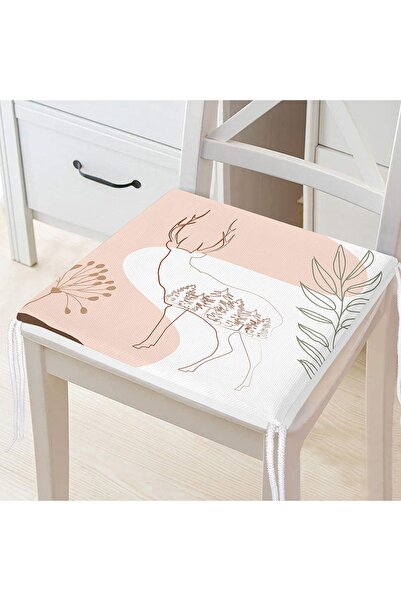 Realhomes Кольоровий фон Onedraw з малюнком оленя, цифровий принт, сучасна по...