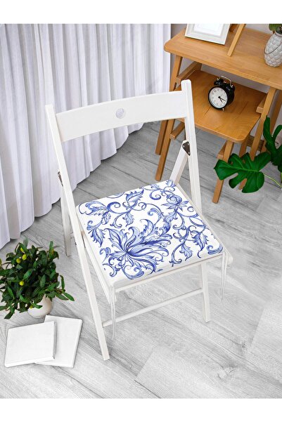 Realhomes Moderni jastuk za stolicu sa digitalnim štampanim uzorkom i patentn...
