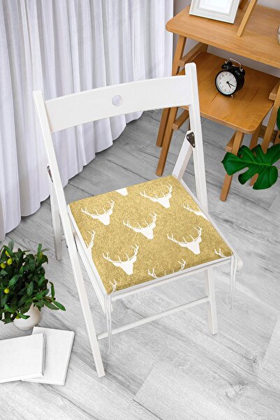 Realhomes Jastuk za stolicu sa modernim digitalnim štampanim uzorkom jelena i...