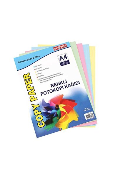 Globox Renkli Fotokopi Kağıdı
