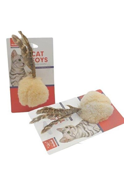 Nunbell لعبة القطة كرة فروي 15 سم