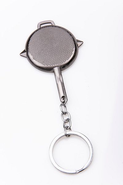 MUKKO HOME Pubg Metal Pan Keychain