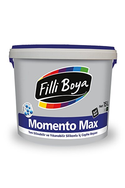 Filli Boya Momento Max Silinebilir Soft Mat Içcephe Duvar Boyası 1.25lt Açık ...