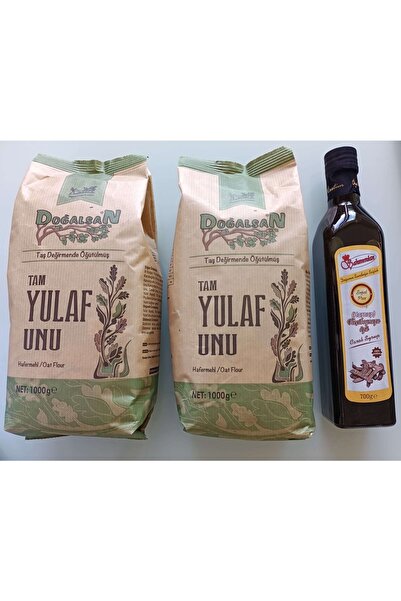 Doğalsan Yulaf Unu 1kg (2 Adet) + Keçiboynuzu Özü Nhrrr...