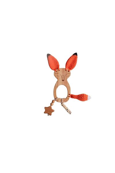 HOBİREYON Amigurumi Fox Organic Teether