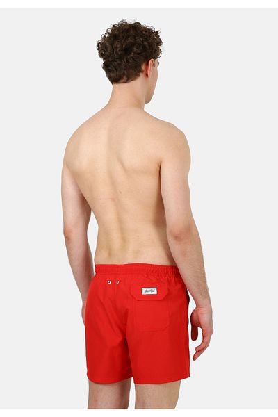 John Frank Red Swim Shorts