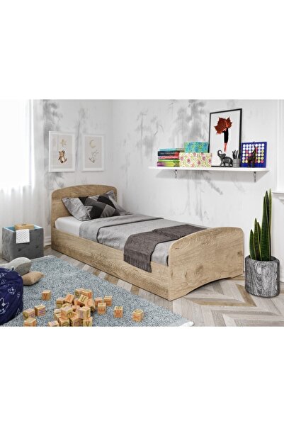 WENCE Soft Tek Kişilik Mdf Karyola - 90 Cm X 190 Cm Yataklarla Uyumlu