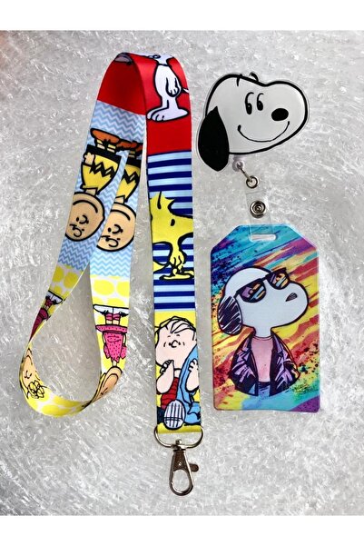 Hediyebum Σετ Snopy Askı, Yoyo και Κάρτα Holder