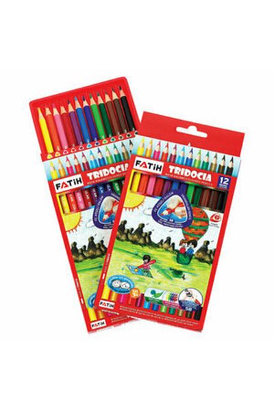 Fatih Kuruboya Pen Tridocia 12 Colors Full Size