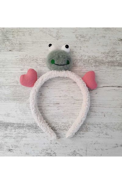 NETAVANTAJ Λούτρινο Frog Crown White