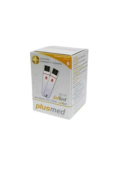 PlusMed Fasttest Şeker Ölçüm Çubuğu/stripi