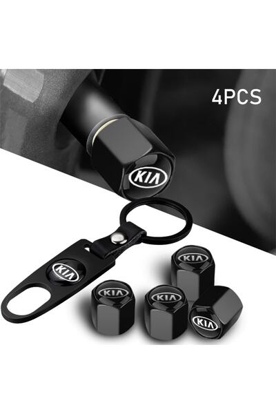 bys Kia Için Metal Sibop Kapağı Ve Anahtarlık Seti