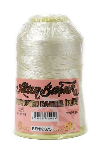 Altınbaşak Poliester 100 Gr Ață Dantela 6 Straturi 50 Nu Culoare: 375
