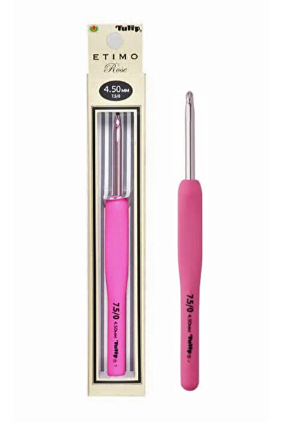 Tulip Desaryou Etimo Rose Pembe Yumuşak Saplı Yün Tığ No: 4,5 Mm