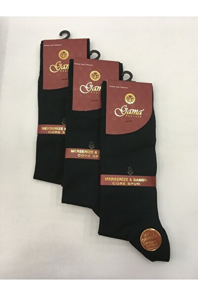 Gama Çorap 3 части мерсеризирани + бамбук, 100% без естествен найлон, тънки летни мъжки чорапи