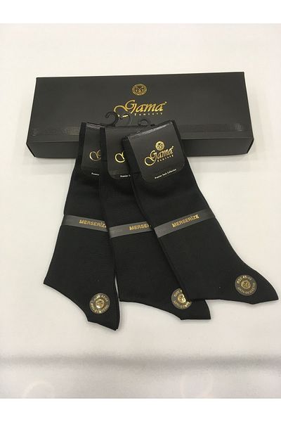 Gama Çorap 3 τεμάχια 100% Mercerized Nylon Λεπτές καλοκαιρινές ανδρικές κάλτσες