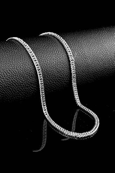 TREND COLLECTİON متعرجة متعرجة الفولاذ المقاوم للصدأ سلسلة فضية قلادة