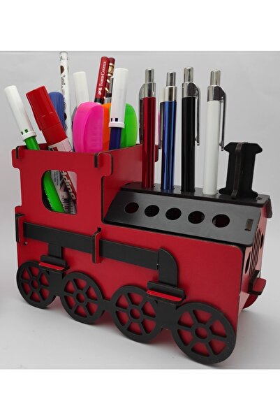 Trendy Toys Ahşap Kalemlik Tren