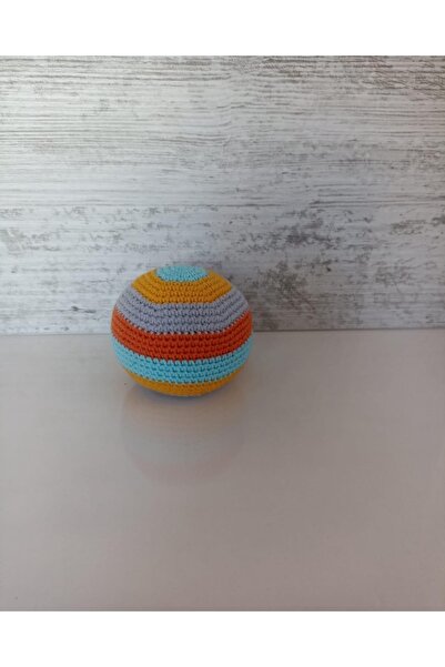 AmigurumiBüşra Amigurumi Organik Örgü Çıngıraklı Top