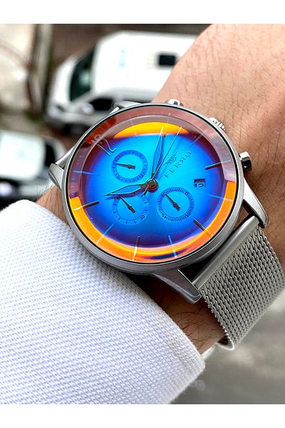 FERRO Steel Men's Watch + Bracelet