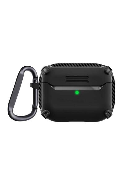 Microsonic Apple AirPods Pro 2.Nesil Uyumlu  Legacy Cube Kılıf Siyah