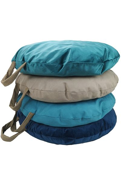 Sdypet Lux Round Cushion Cat and Dog Bed with Pillow Gift Mixed Color