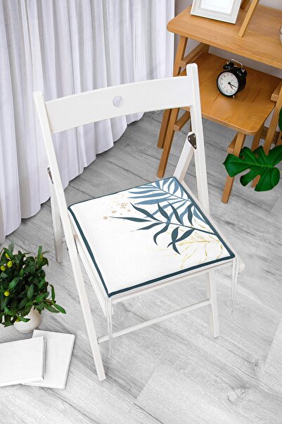 Realhomes Сучасна подушка для стільця з цифровим принтом у вигляді кольоровог...