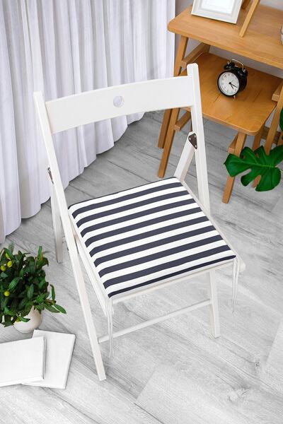 Realhomes Сучасна подушка для стільця з цифровим принтом у вигляді кольорових...