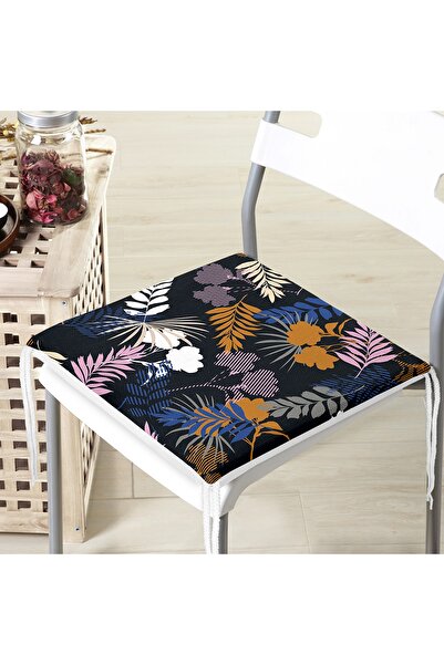 Realhomes Сучасна подушка для стільця з цифровим принтом у вигляді кольоровог...