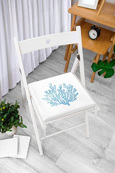 Realhomes Сучасна подушка для стільця з цифровим принтом у вигляді кольорових...