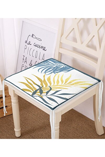 Realhomes Сучасна подушка для стільця з цифровим принтом у вигляді кольоровог...