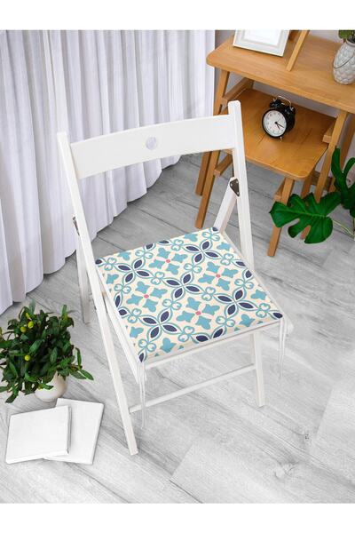 Realhomes Moderni jastuk za stolicu sa digitalnim štampanim uzorkom pločica i...