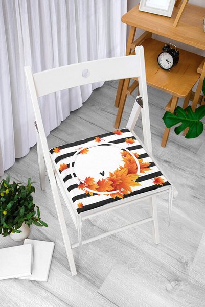 Realhomes Jastuk za stolicu sa modernim digitalnim štampanim uzorkom jesenjeg...