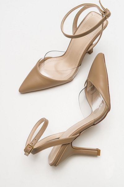 Luvi Elish Dark Beige Women's Heeled Shoes