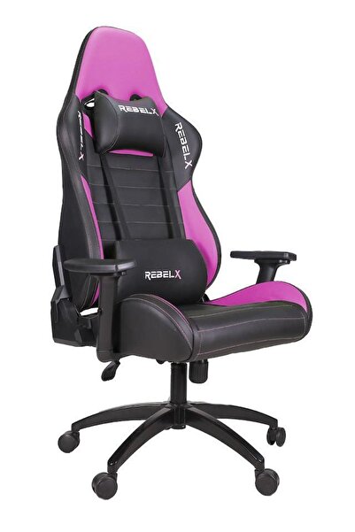 Rebelx Oyuncu Koltuğu Zeta Pembe Renk Profesyonel Oyuncu Koltuğu