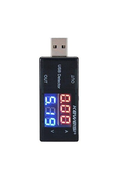 Elektronikport Usb Akım Voltaj Ölçer - 10va