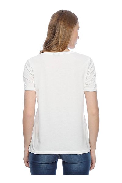 Vero Moda Crew Neck Printed T-shirt